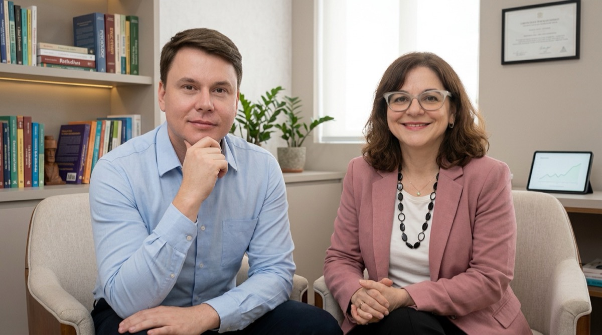 Ygor Corrêa e Glaucia Luiz